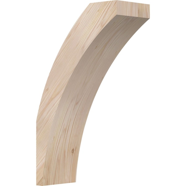 Ekena Millwork 5 1/2"W x 12"D x 20"H Thorton Smooth Knee Brace, Douglas Fir BRC06X12X20THR00SDF - main